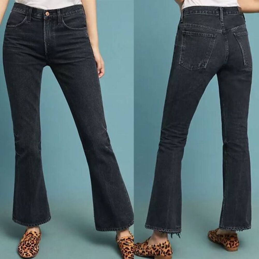 Citizens Of‎ Humanity Jeans Kaya Mid Rise Kick Flare Dark Wave 31 NWT